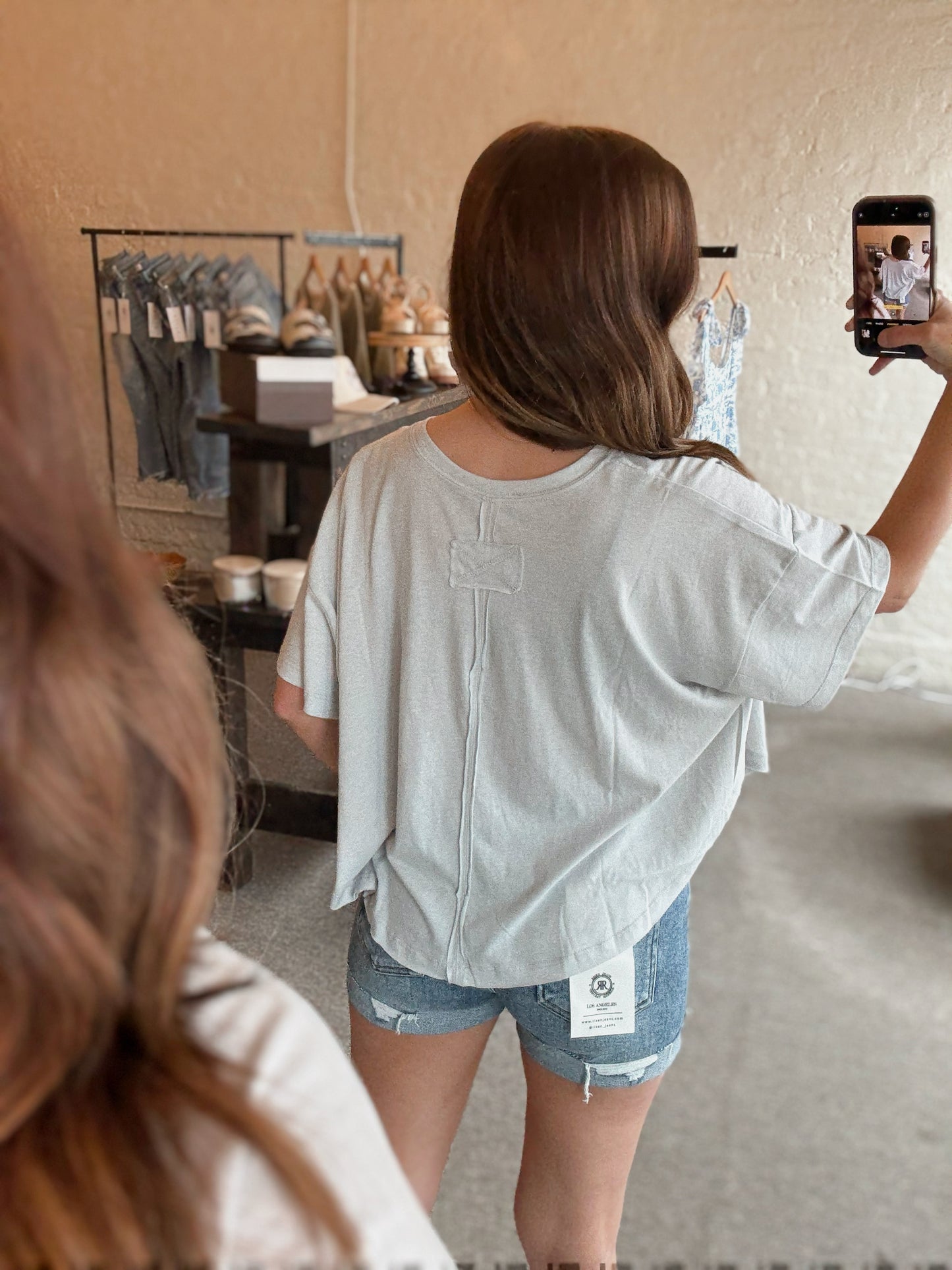 Effortless Exposed Hem Top