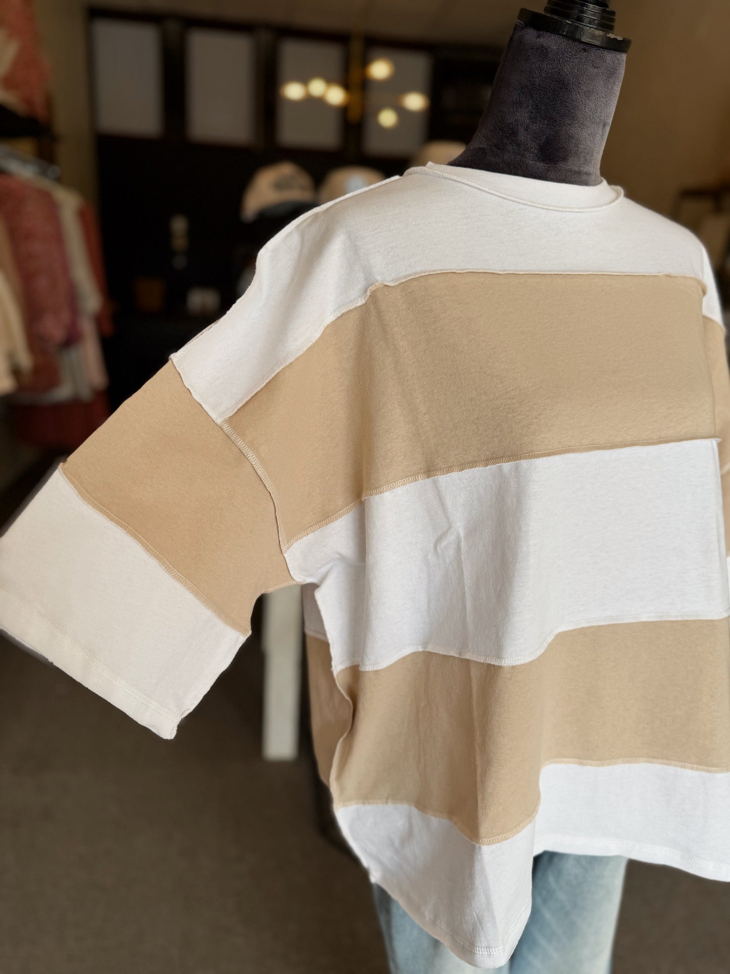 Popular Color Block Tee