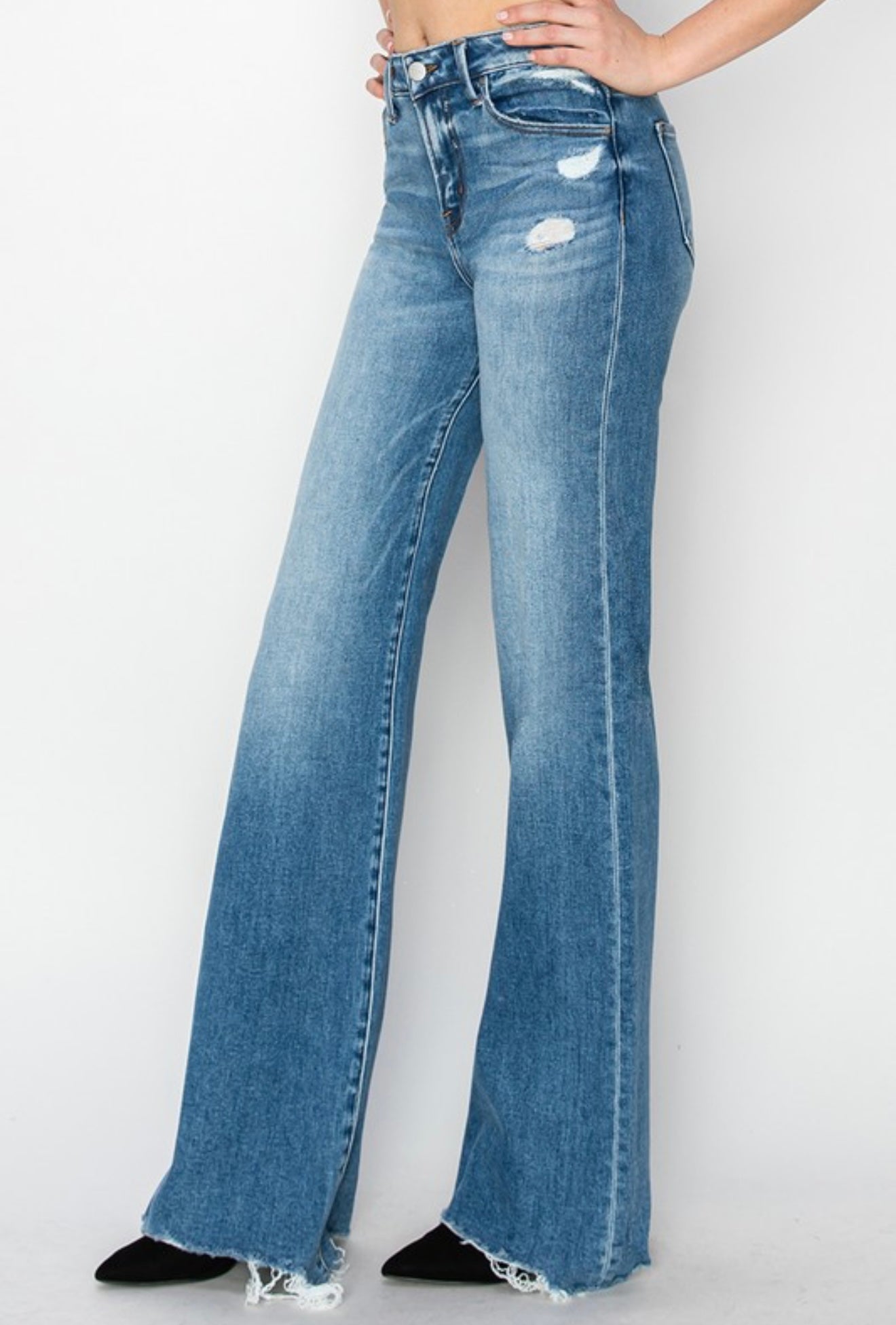 Brooke Wide Boot Cut Jeans