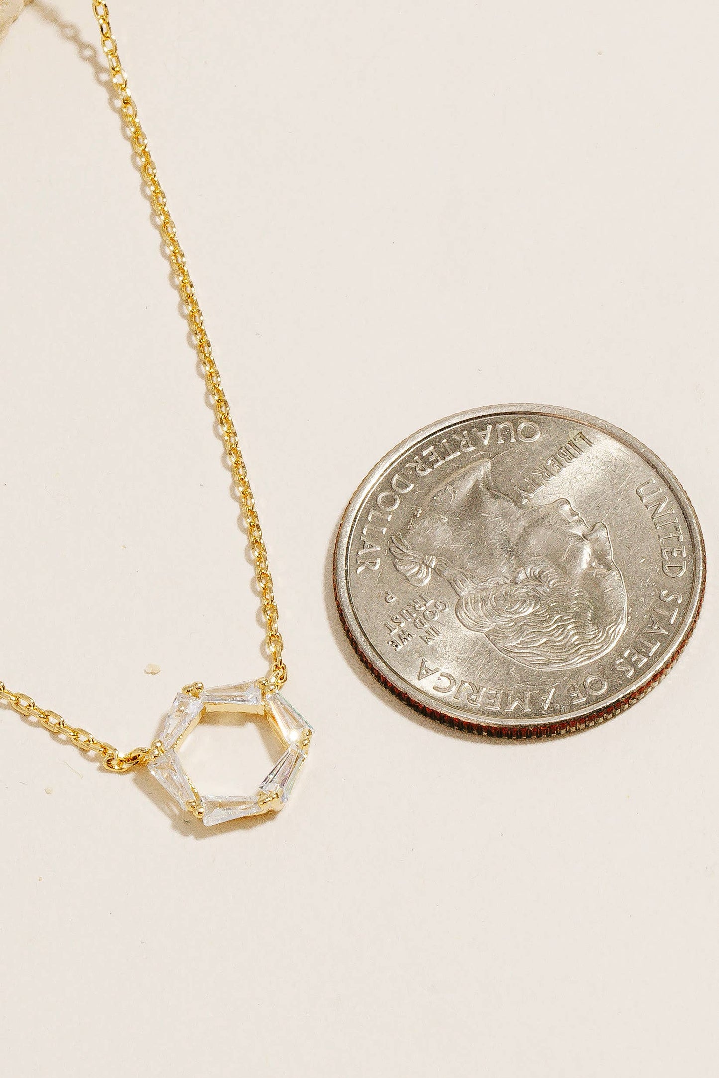 Hoop Pendant Necklace