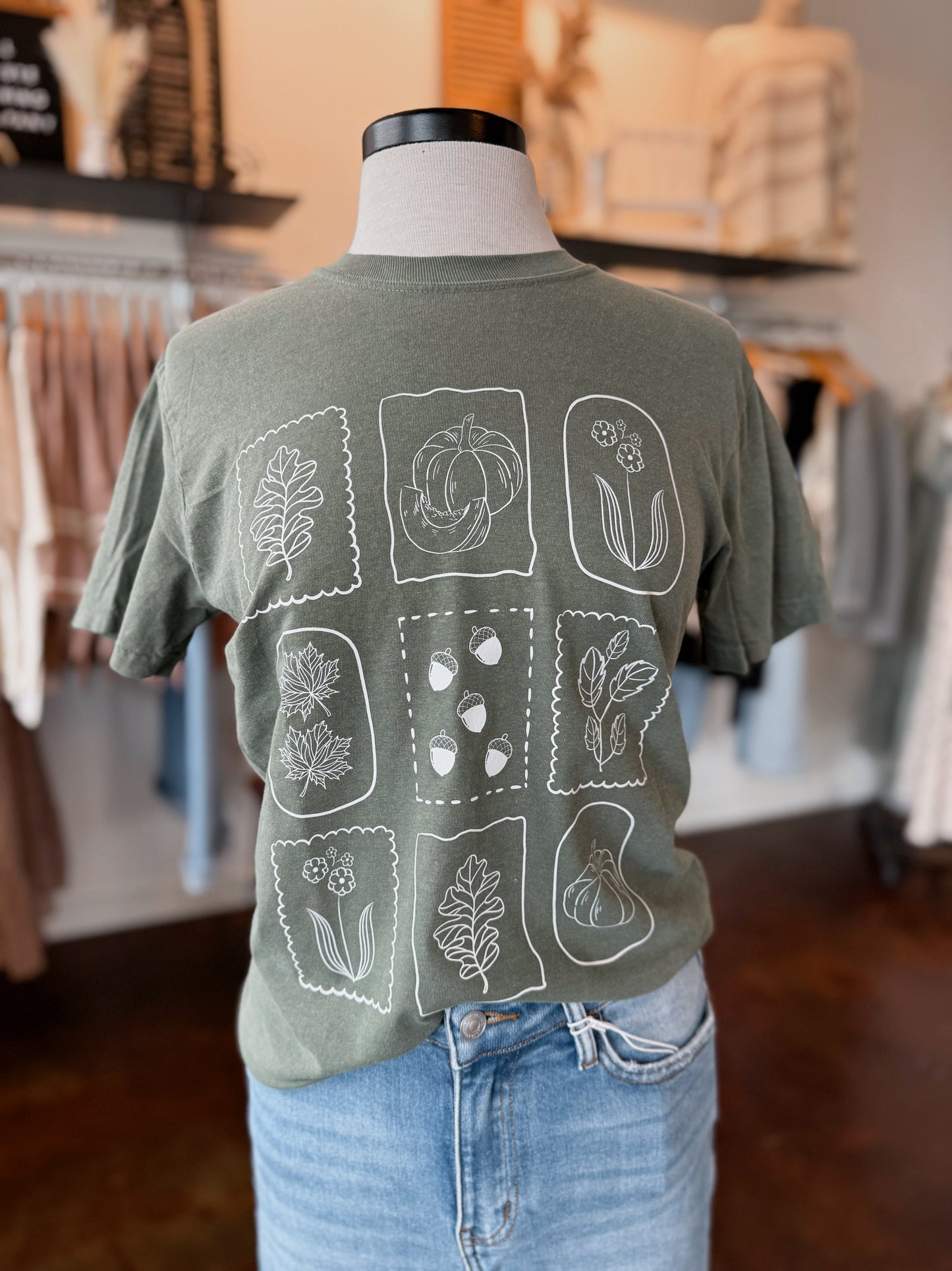 Fall Stamps Tee