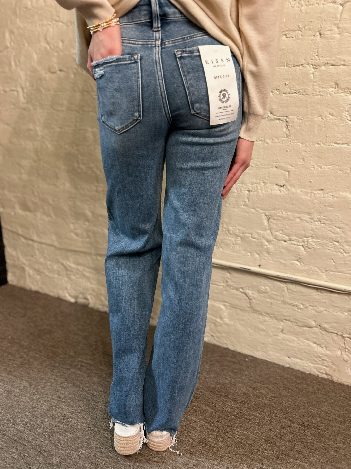 Brooke Wide Boot Cut Jeans