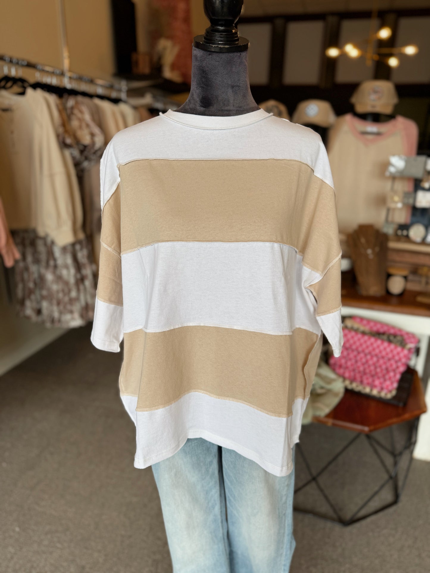 Popular Color Block Tee