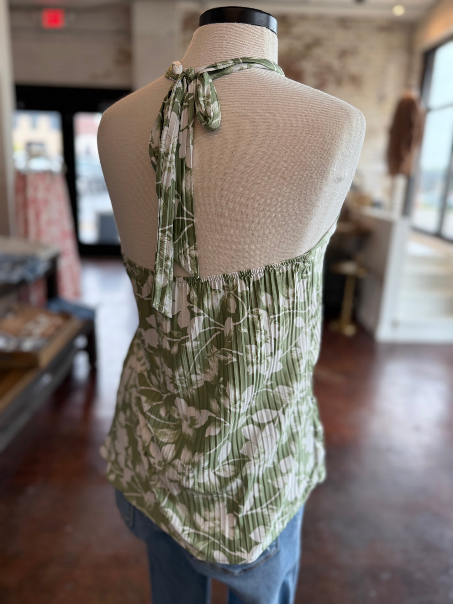 Coastal Town Halter Top