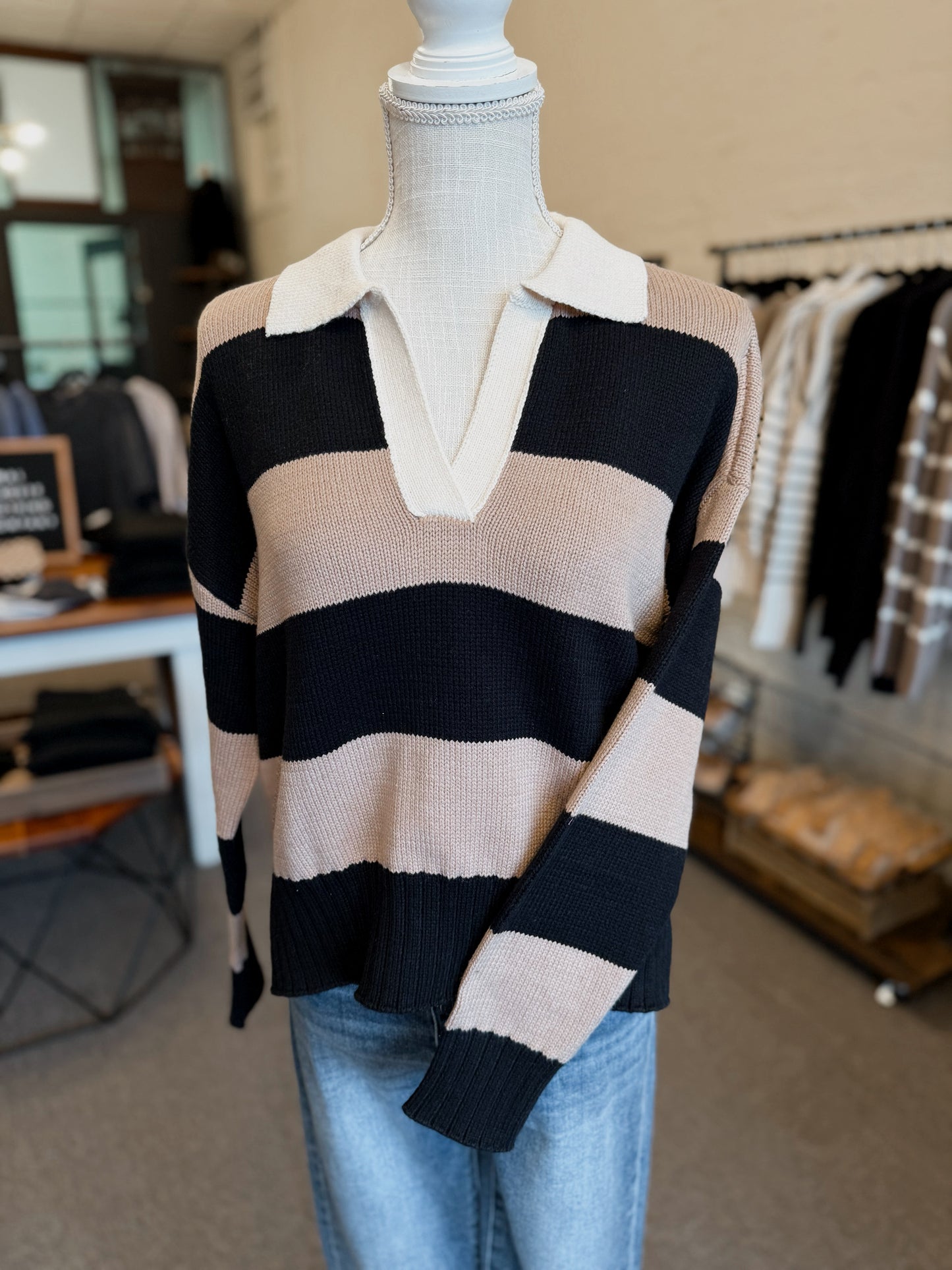 So Cool Stripe Sweater
