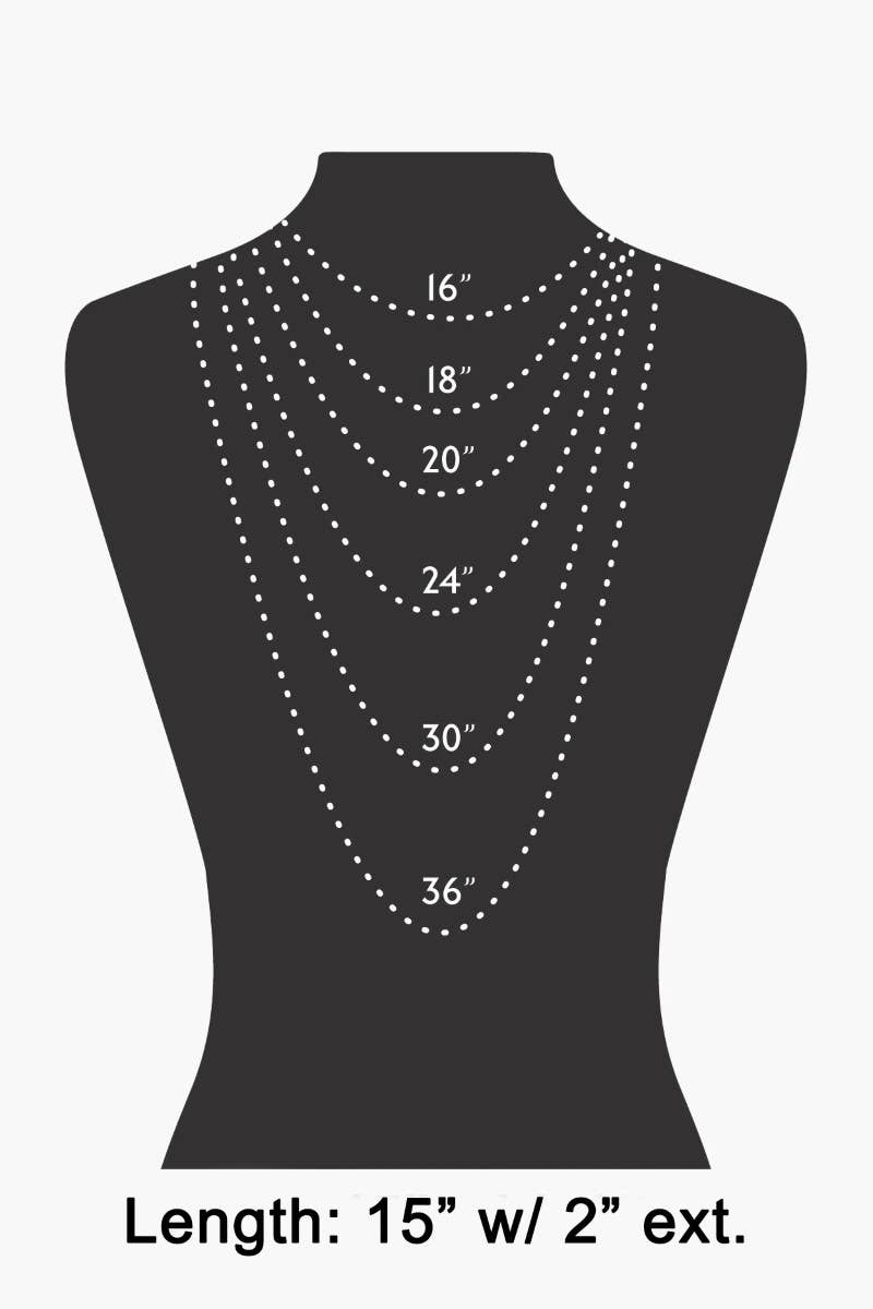 Cz Pave Double Cross Pendant Necklace: G