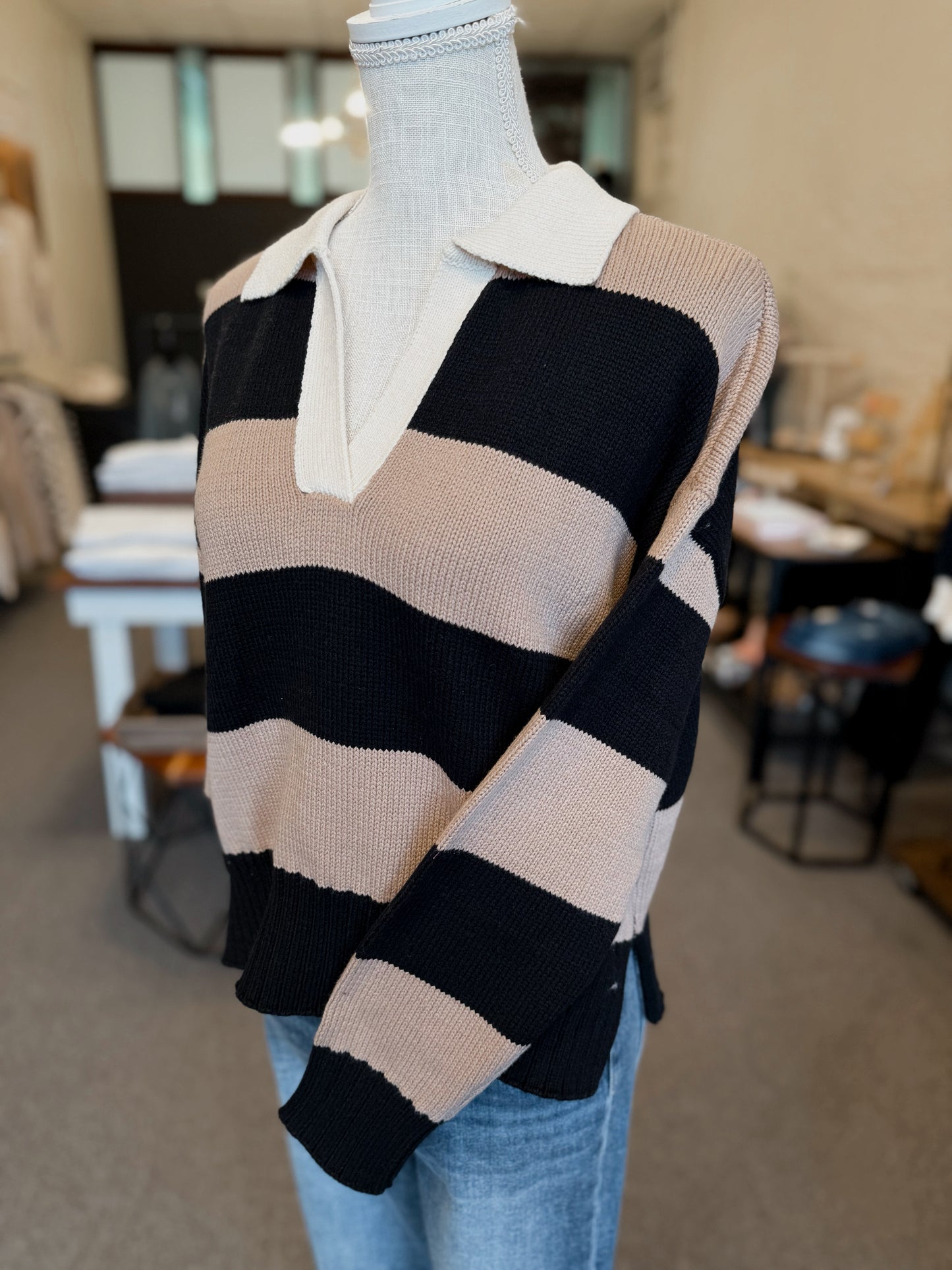 So Cool Stripe Sweater