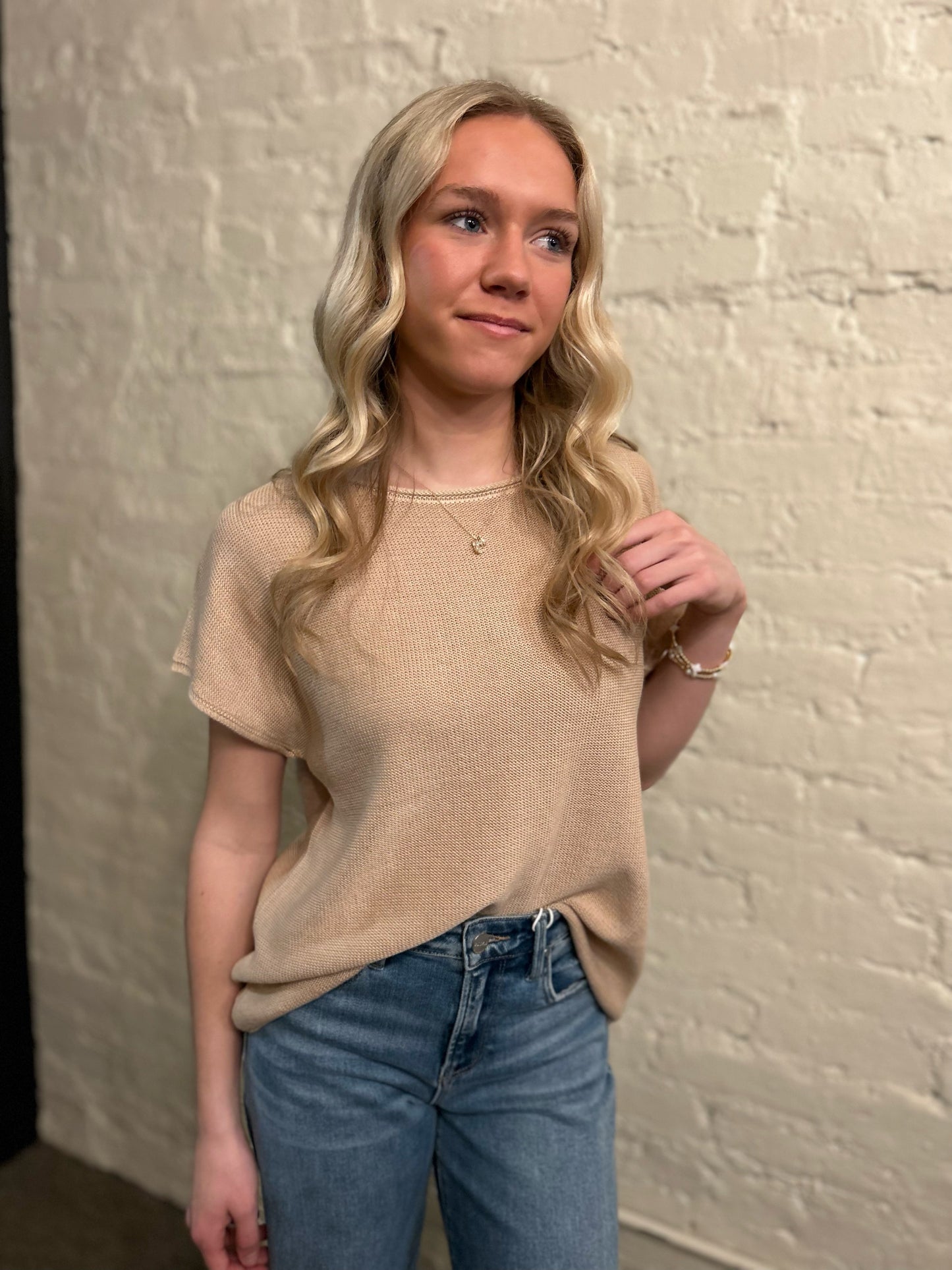 Short Sleeve Sweater