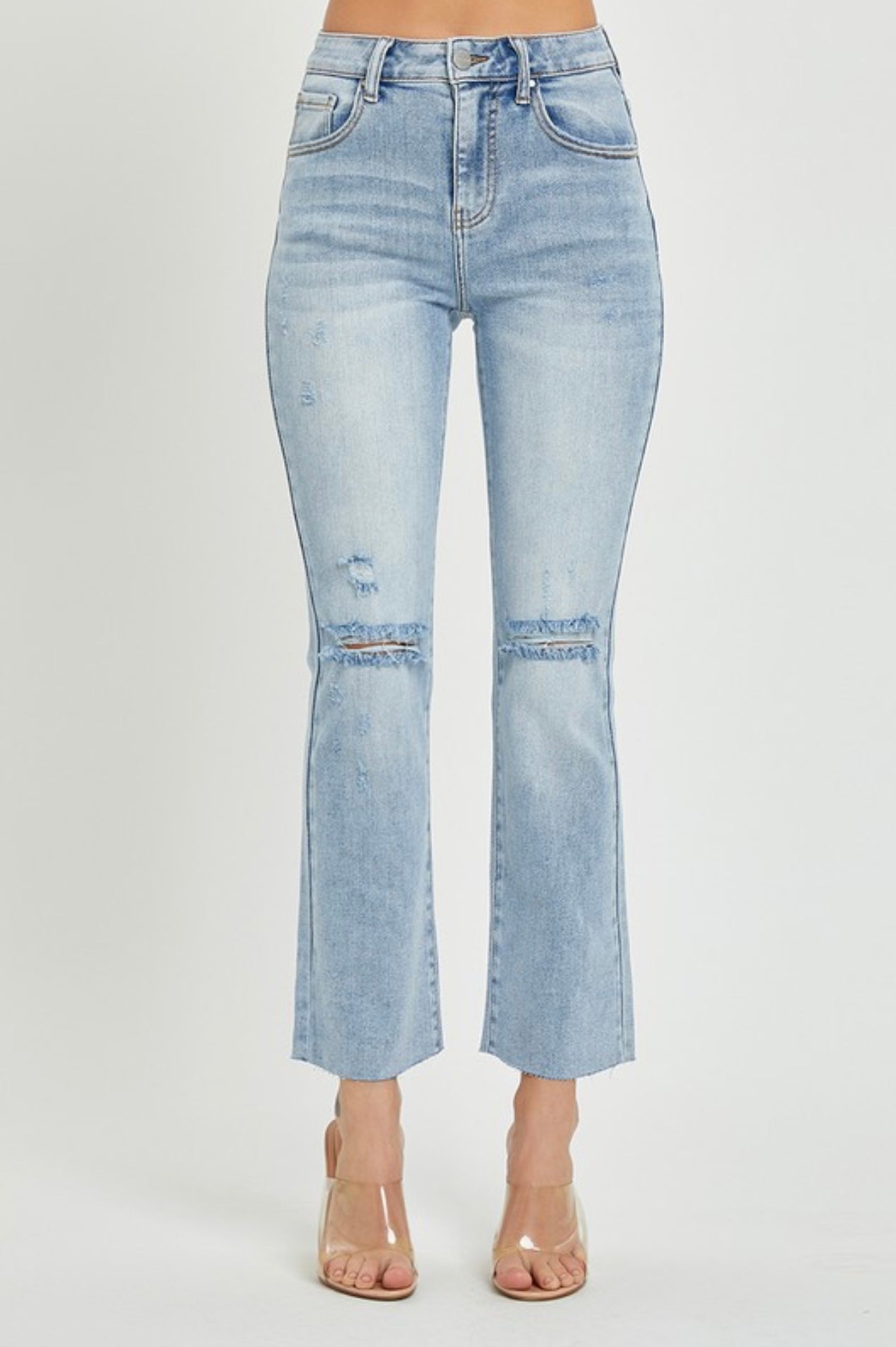 High Rise Vintage Straight Jeans