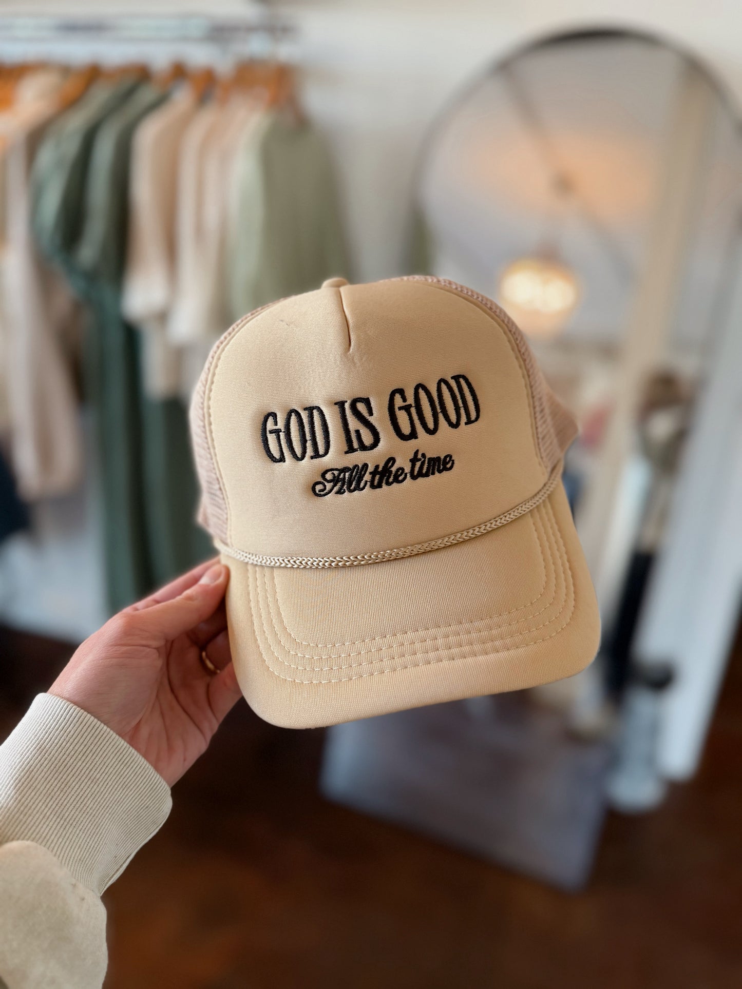 God Is Good Mesh Hat