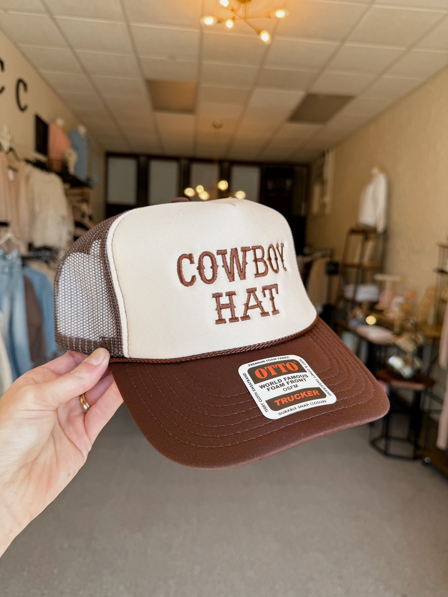 Embroidered Cowboy Hat