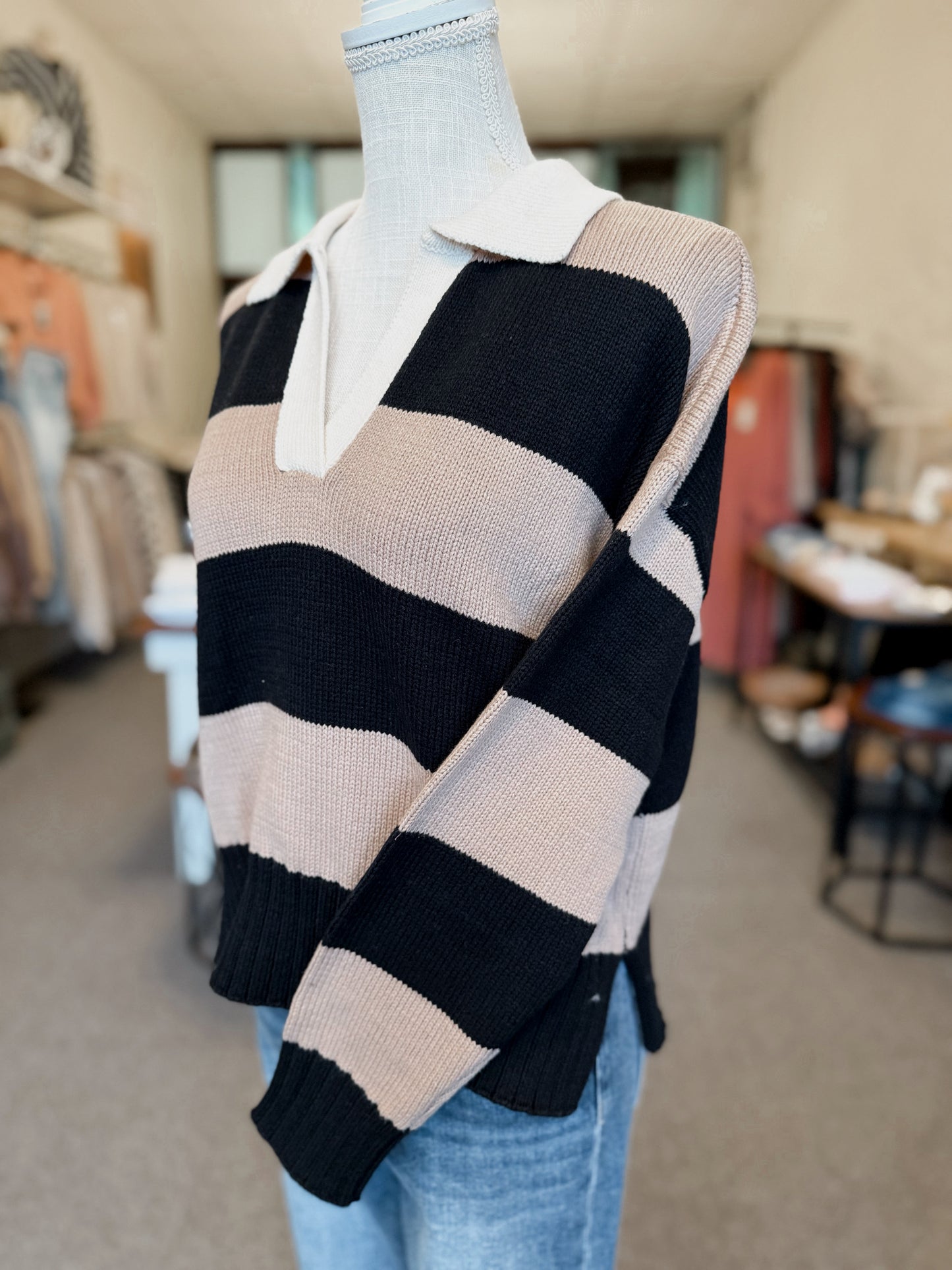So Cool Stripe Sweater