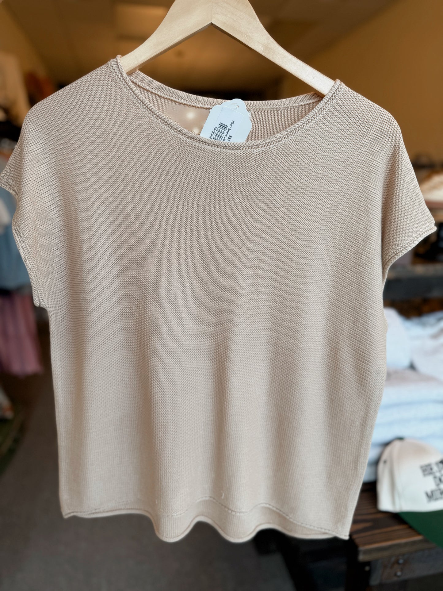 Short Sleeve Sweater