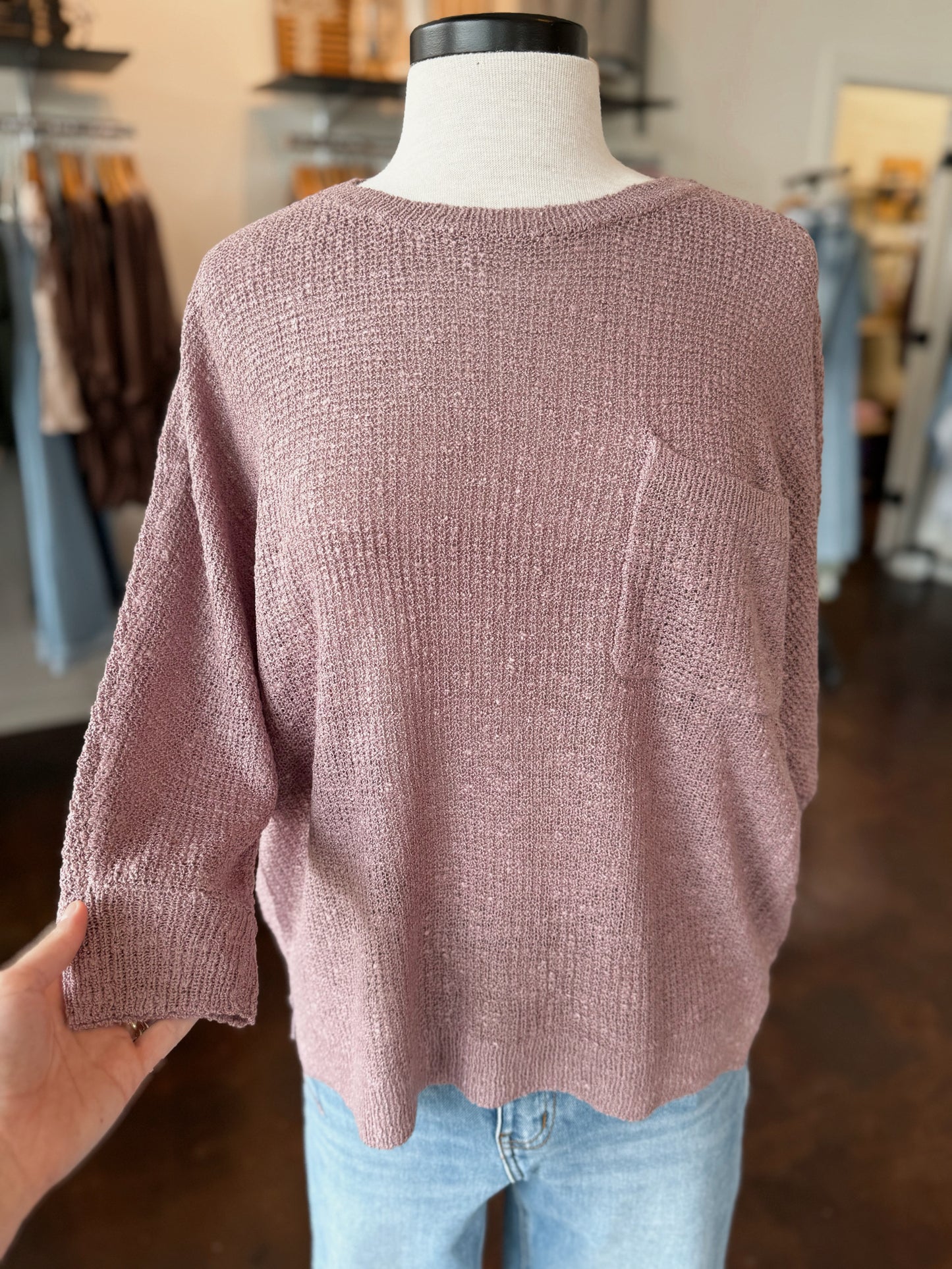 Relaxed Knit Sweater