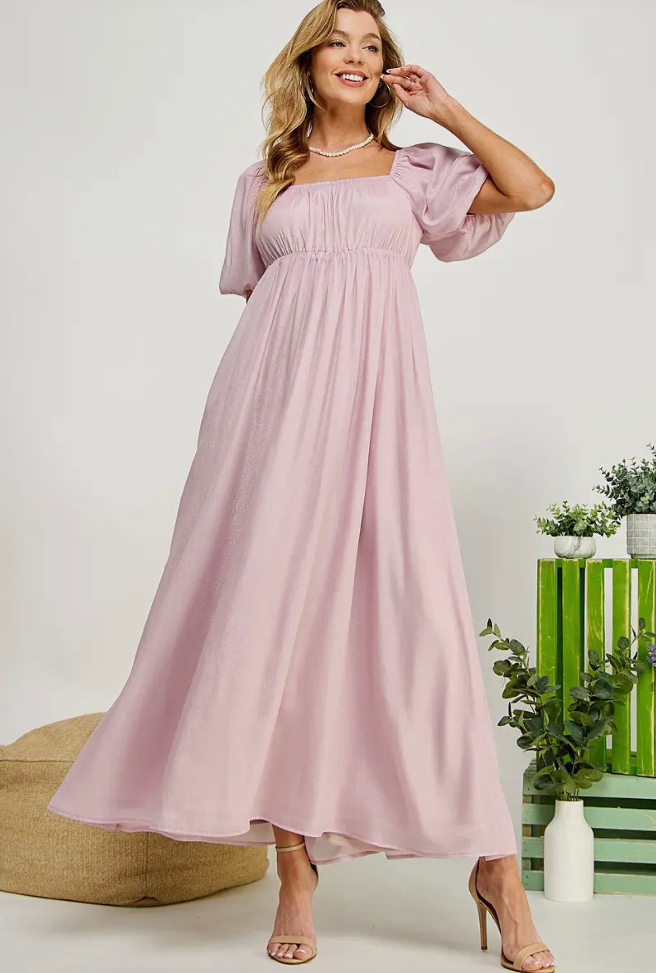 Lavender Girl Maxi Dress
