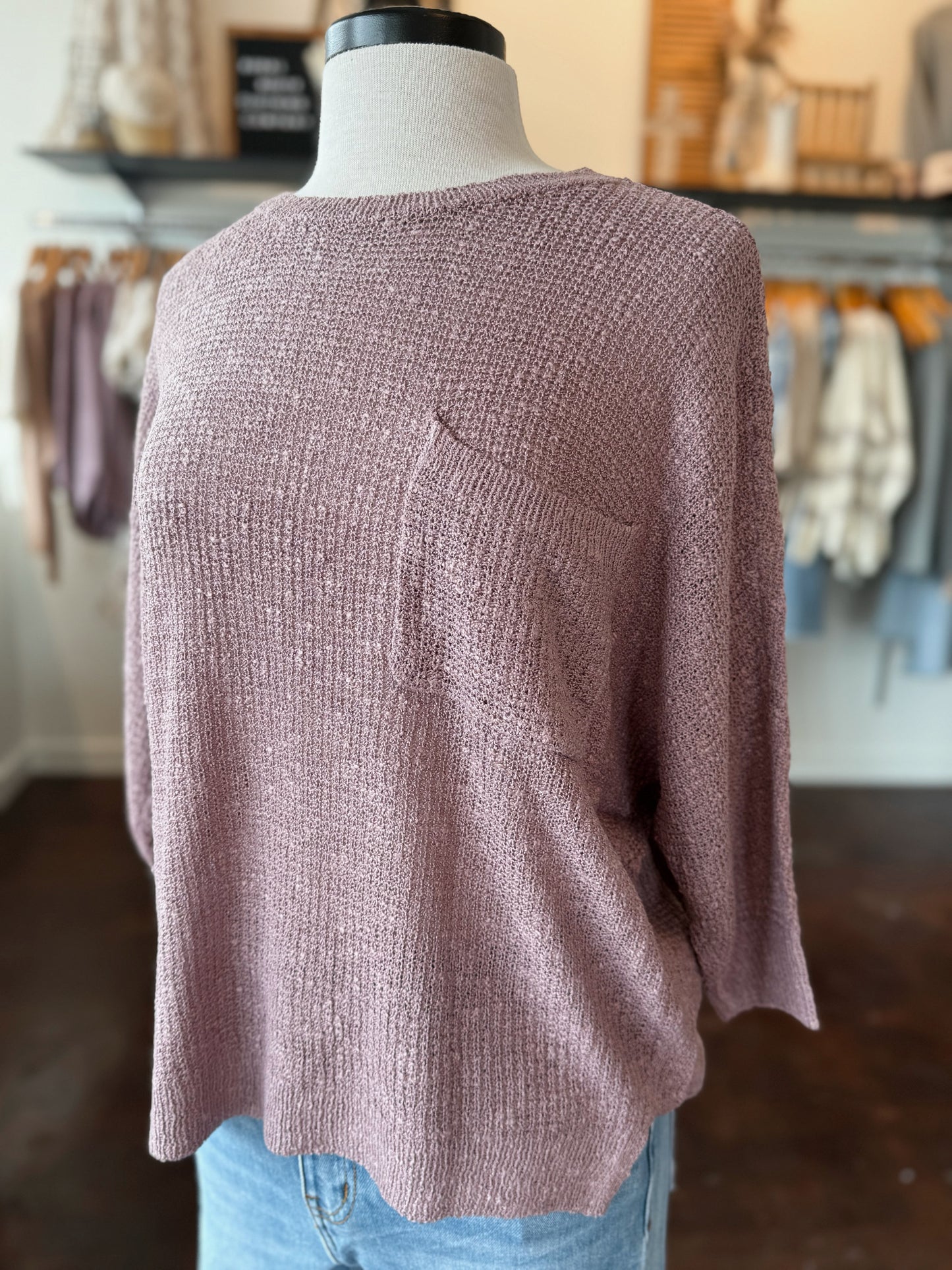 Relaxed Knit Sweater