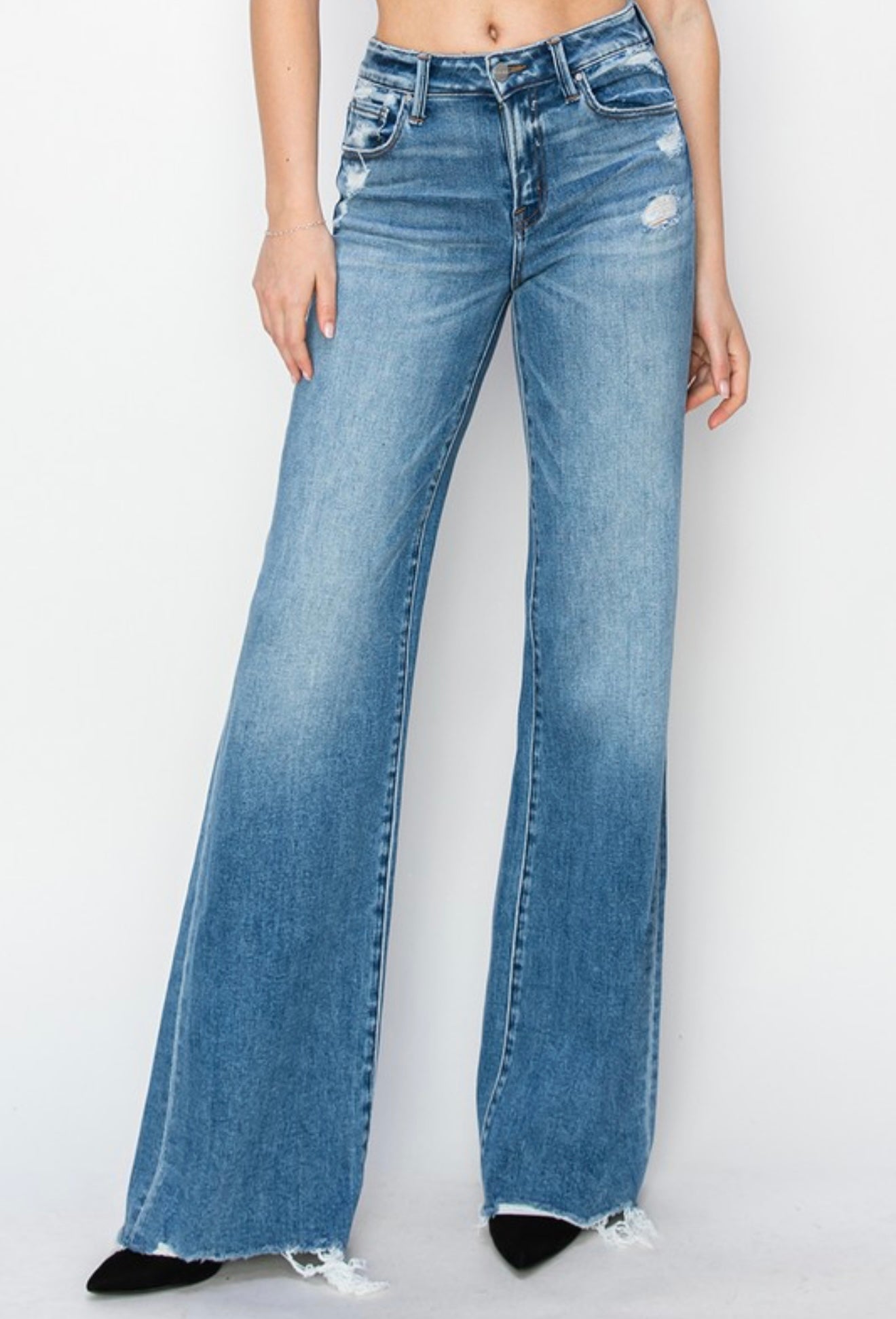 Brooke Wide Boot Cut Jeans