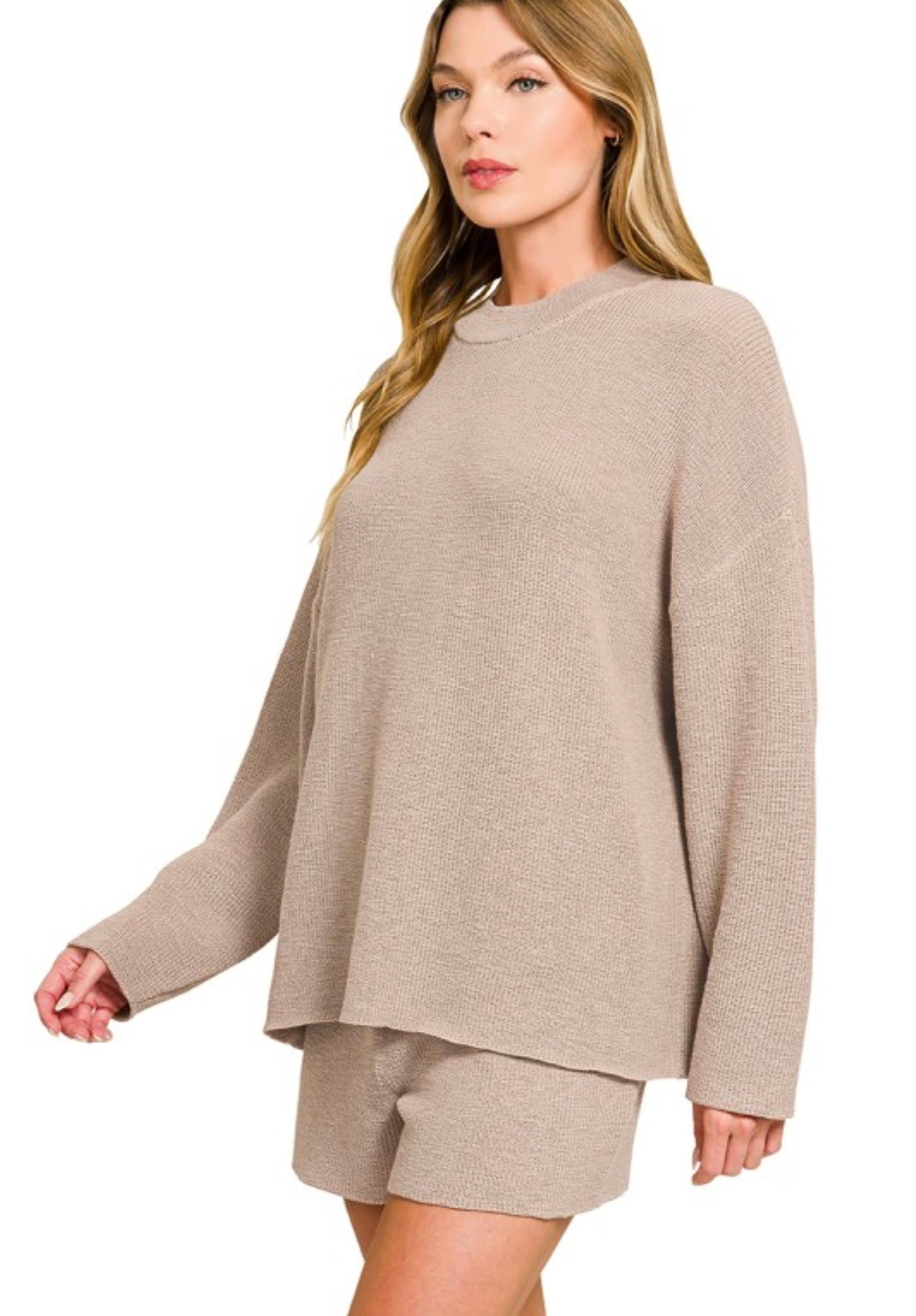 Sweater & Shorts Set