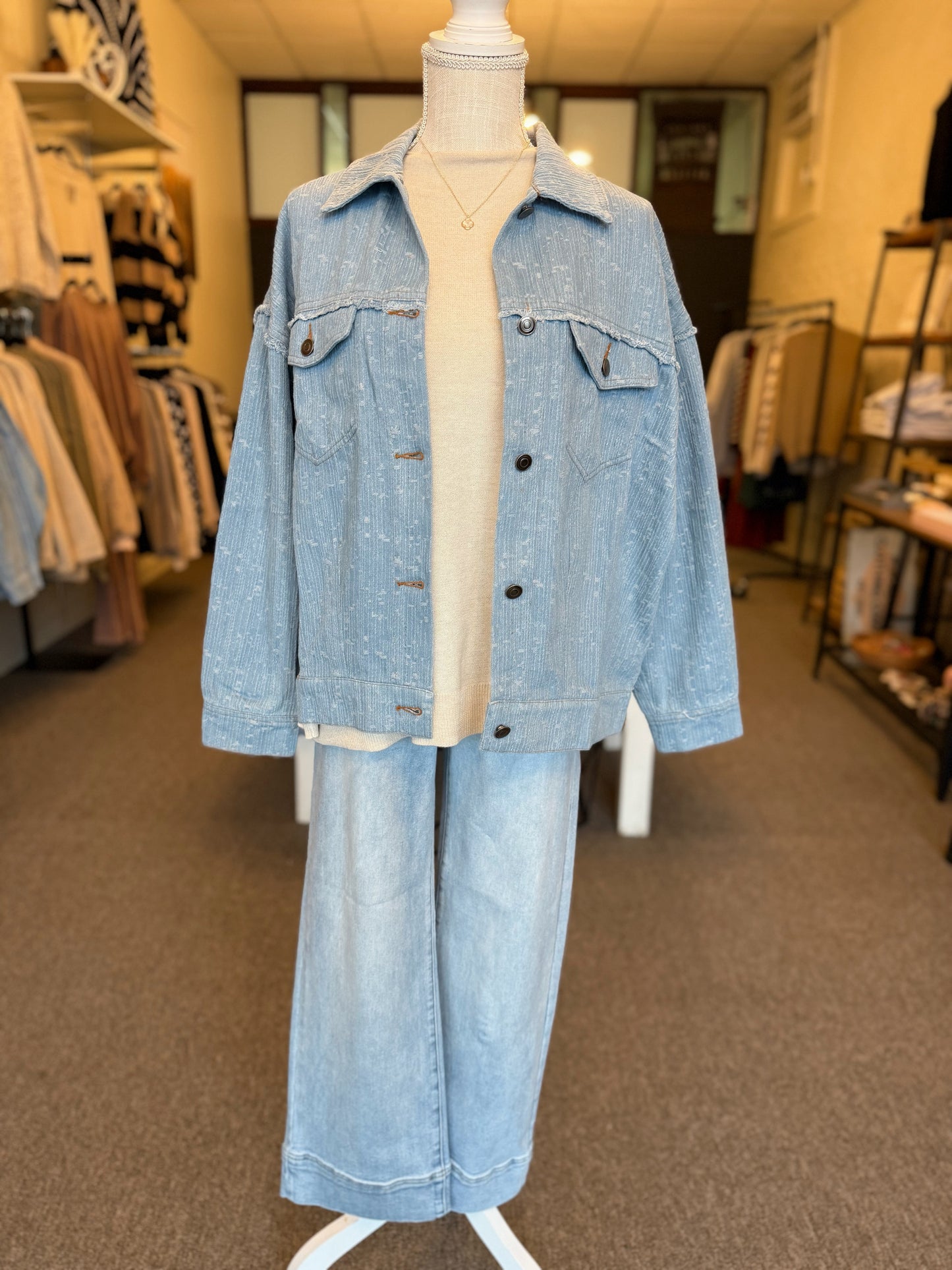 Bold Moves Denim Jacket