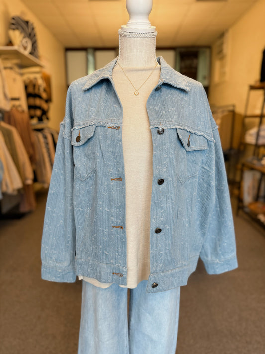 Bold Moves Denim Jacket