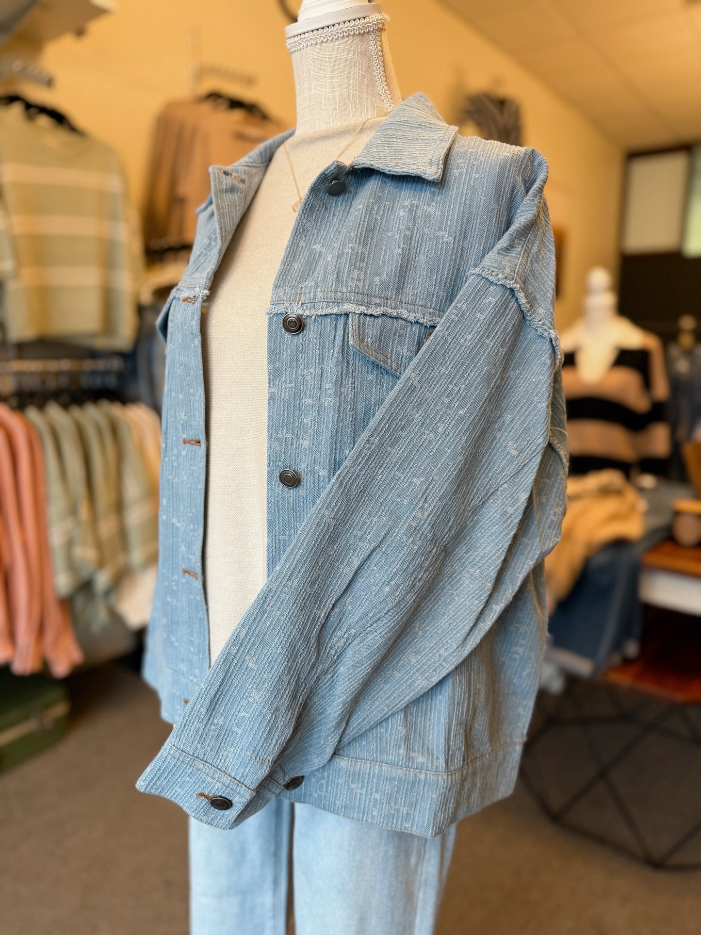 Bold Moves Denim Jacket