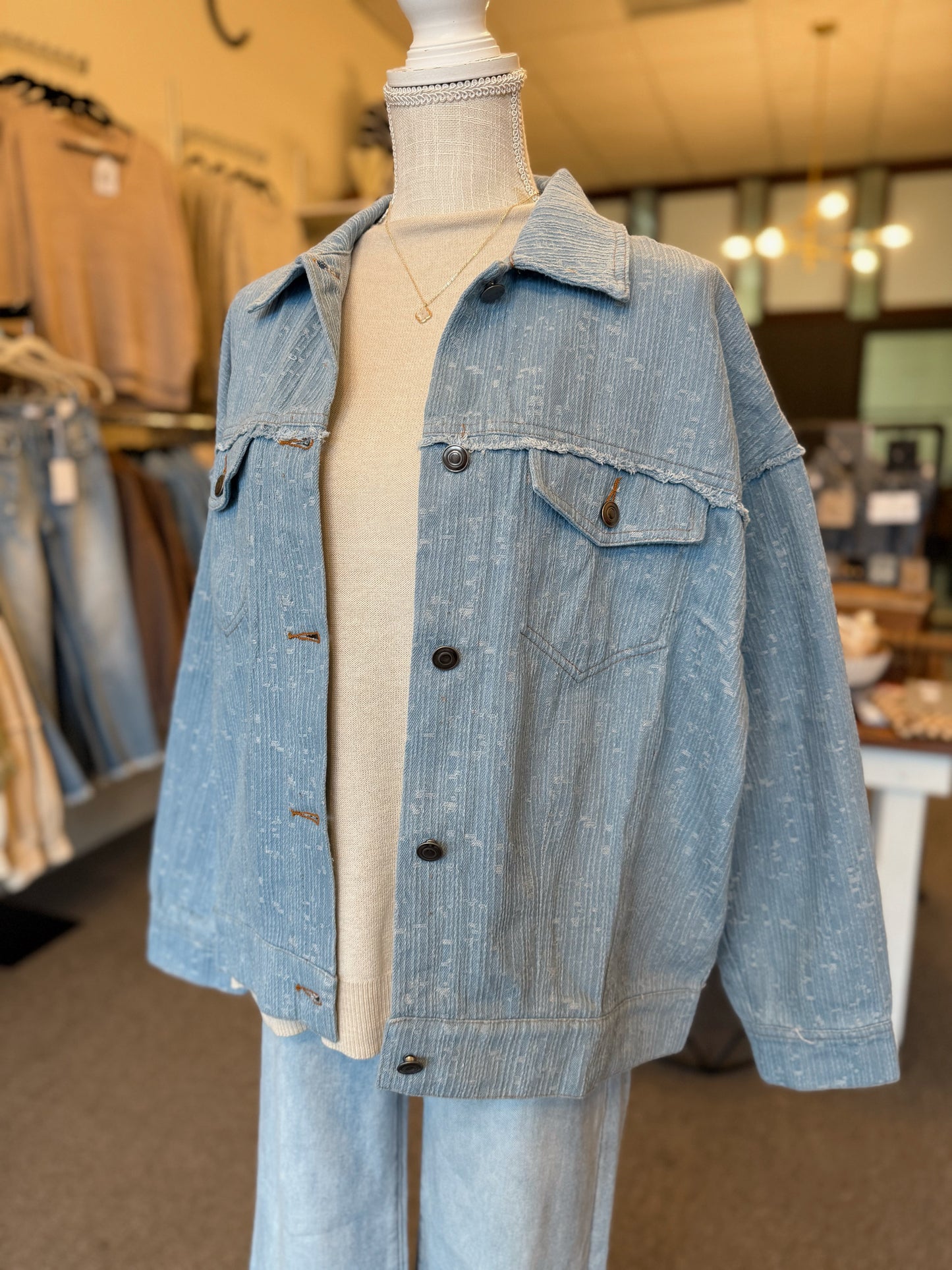 Bold Moves Denim Jacket