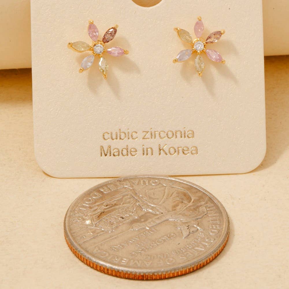 Flower Stud Earrings