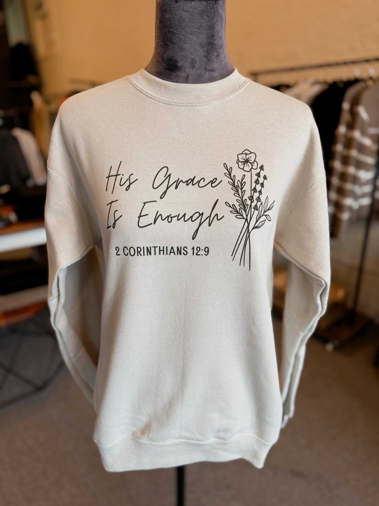 His Grace Is Enough Pullover