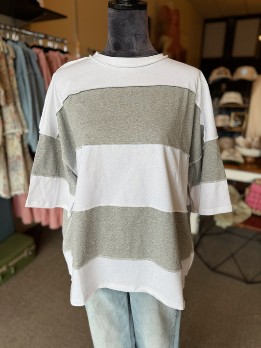 Popular Color Block Tee