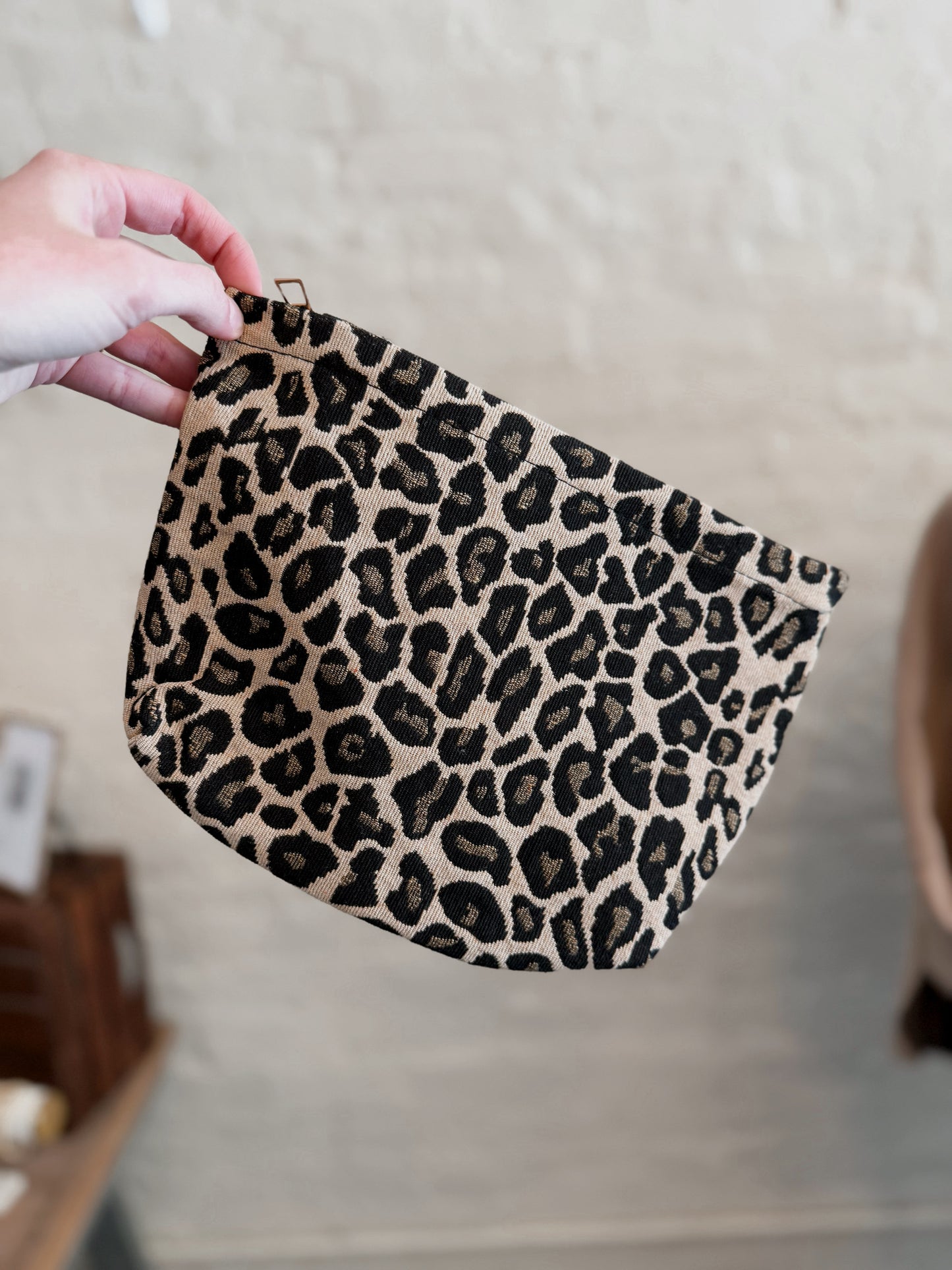 Leopard Cosmetic Bag