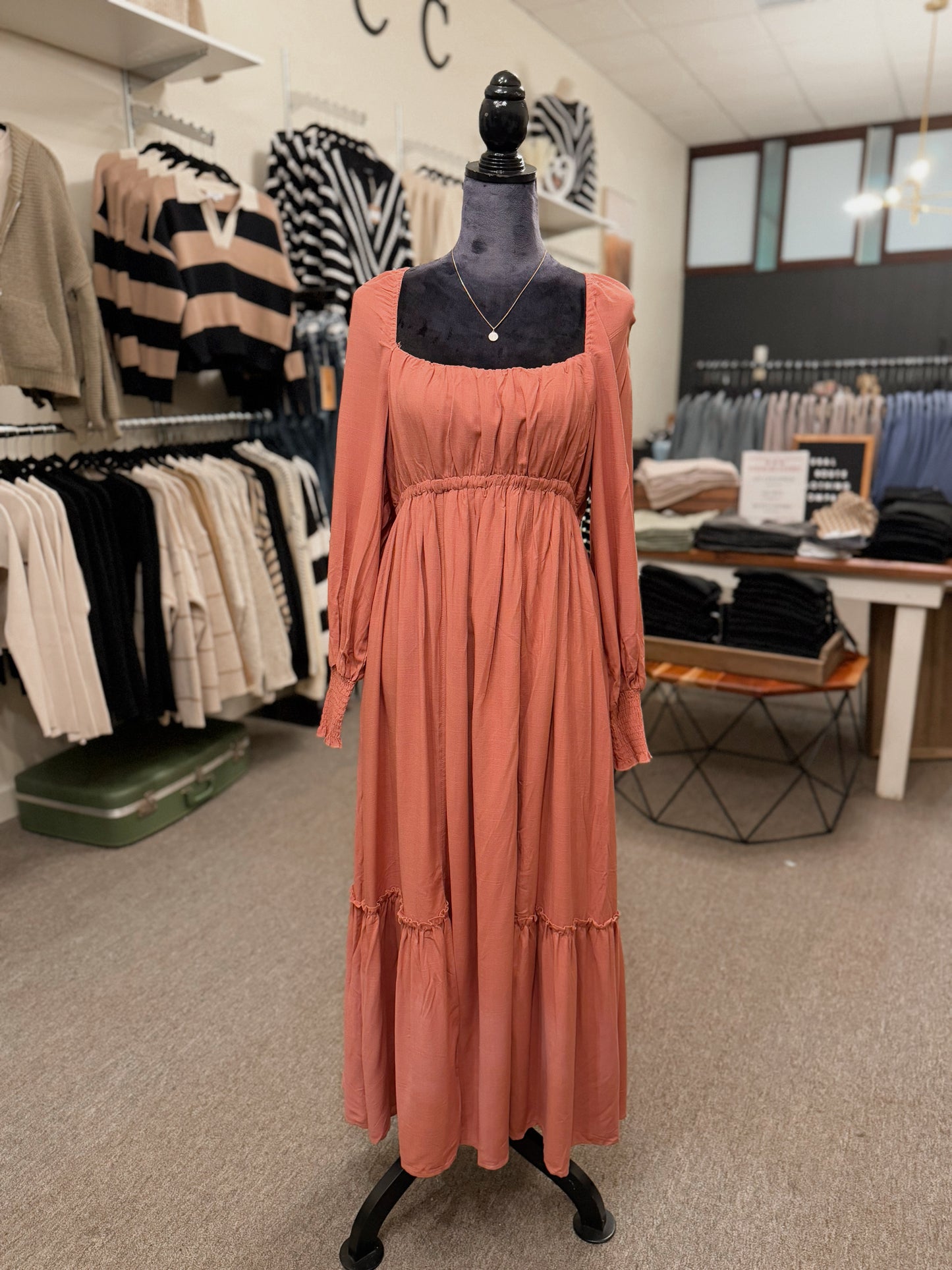 Rose Of My Life Maxi Dress