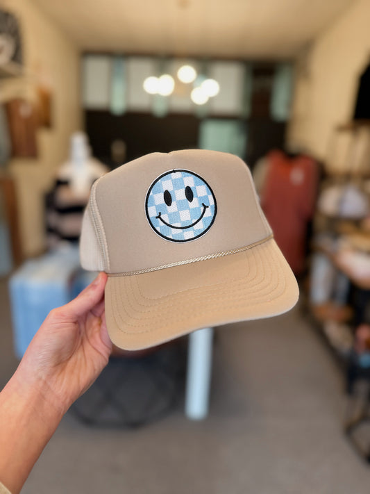 Smiley Trucker Hat