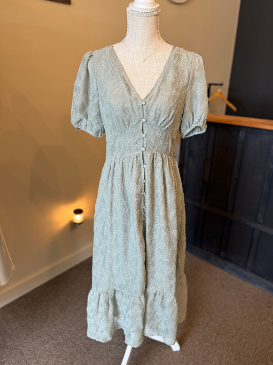 Jocelyn Button Down Midi Dress