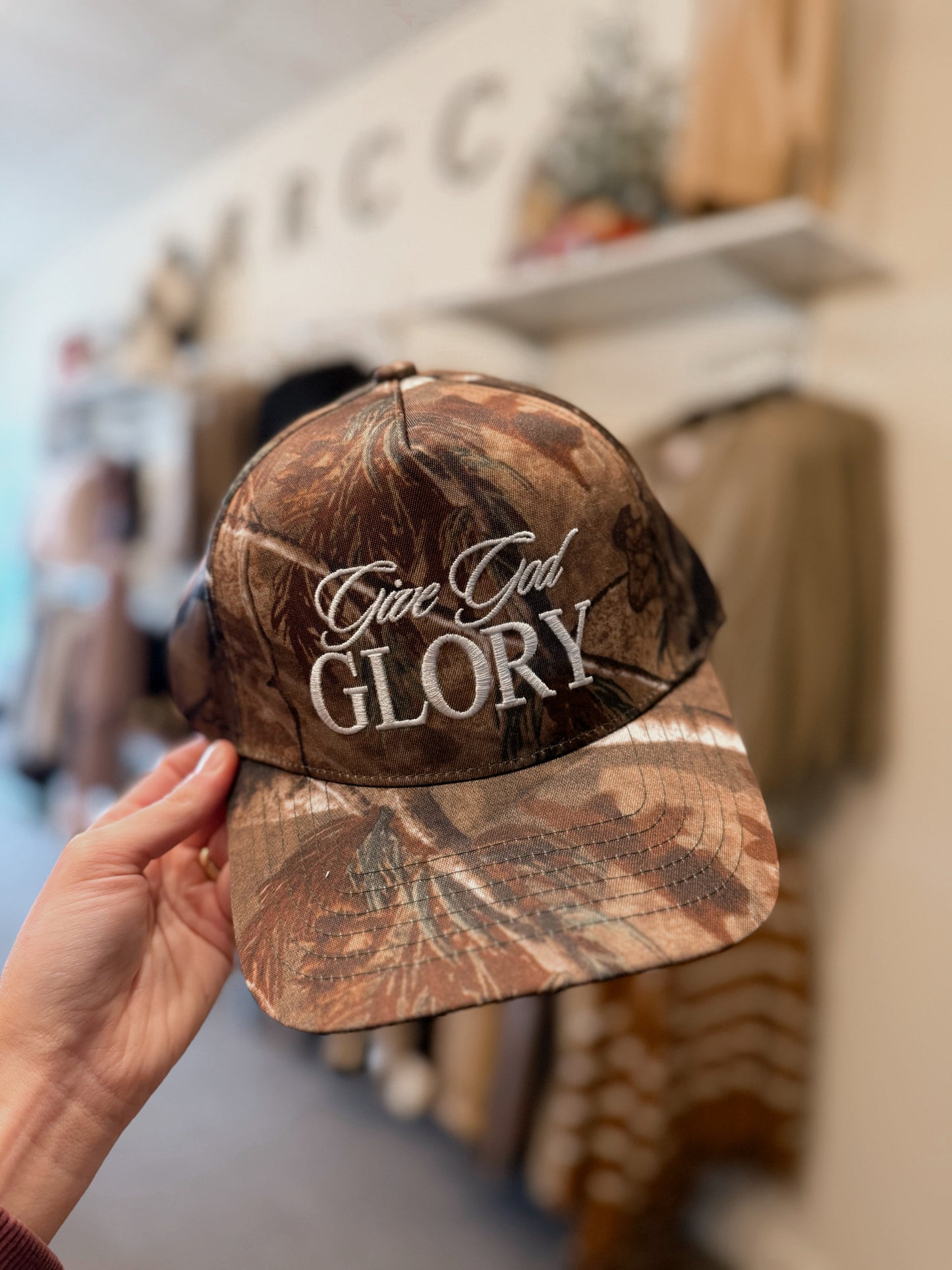 Give God Glory Trucker Hat