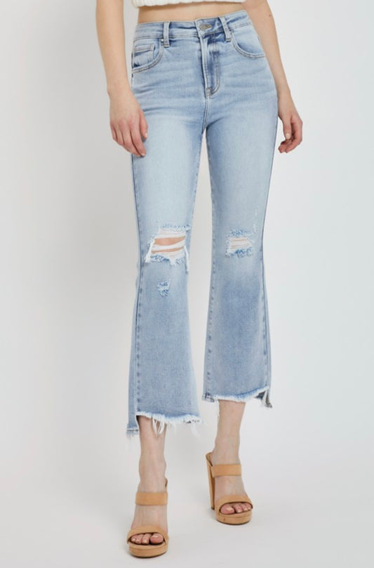 Kylee High Rise Crop Jeans