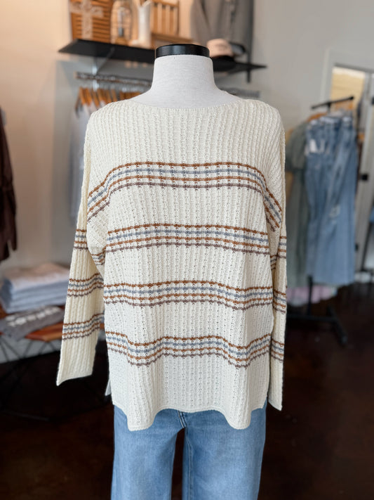 Stripe Knit Sweater