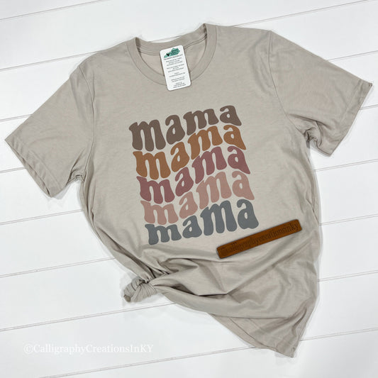 Wavy Mama Tee