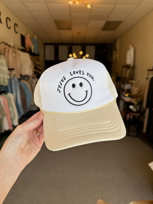 Jesus Loves You Trucker Hat