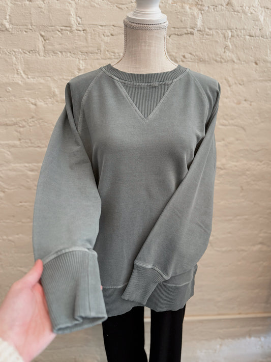 Mineral Washed Pullover