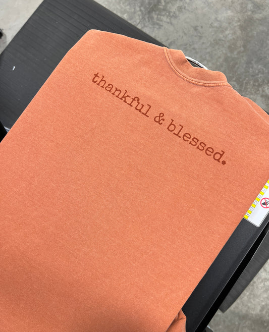 Thankful & Blessed Tee