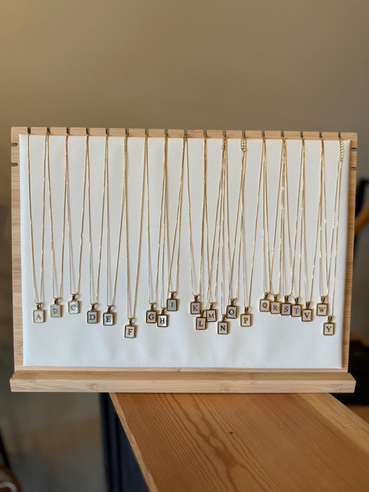 Initial Necklaces