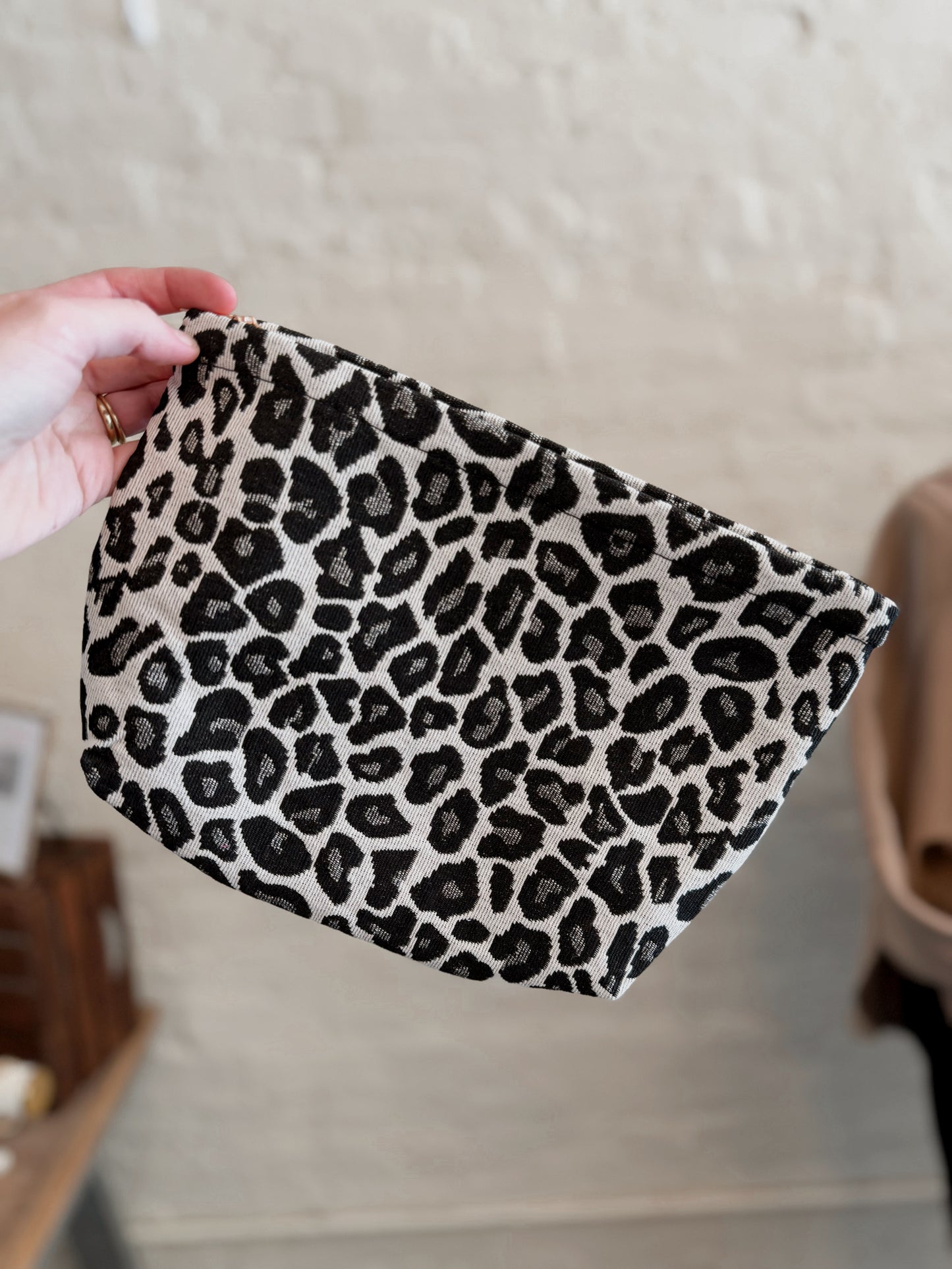 Leopard Cosmetic Bag